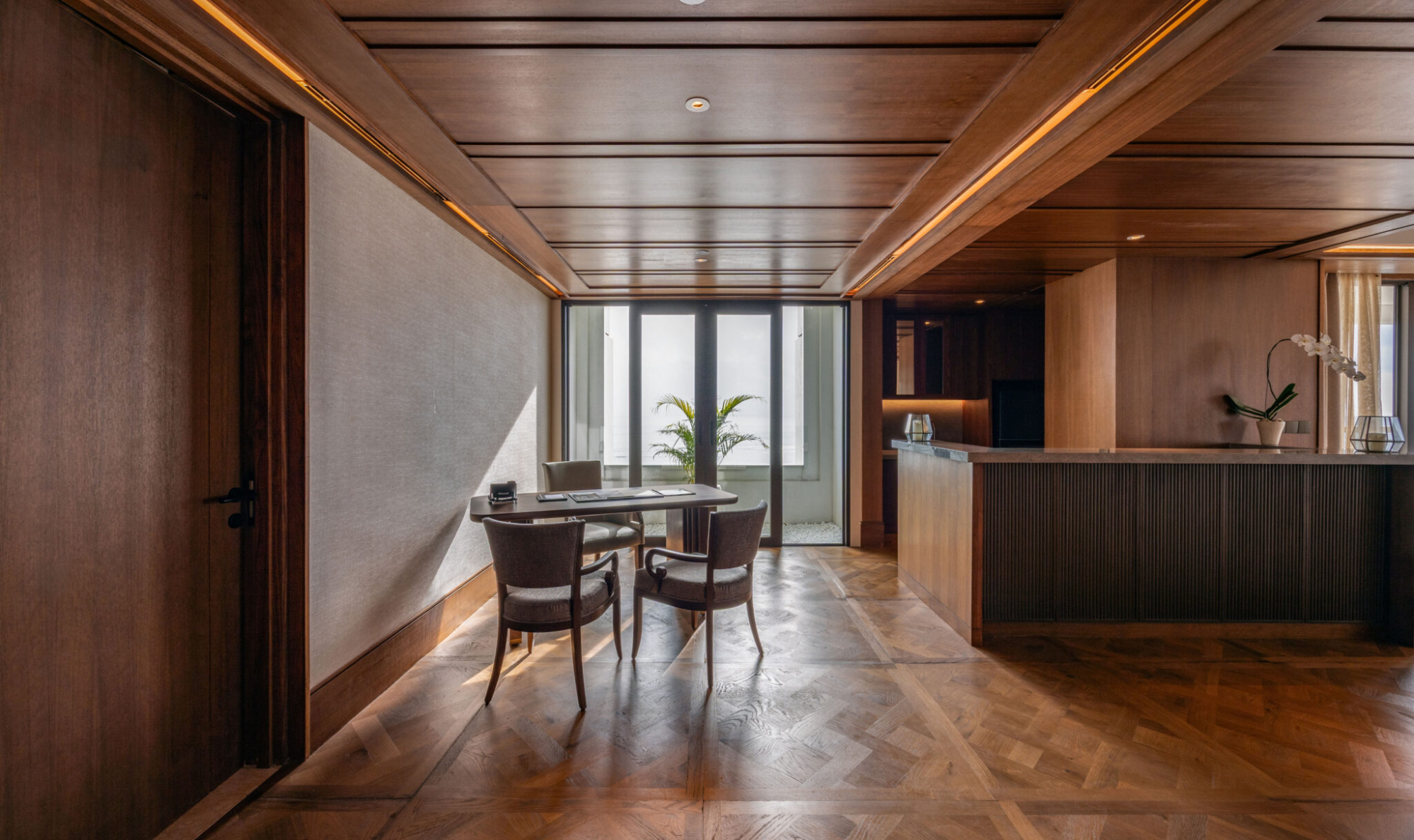 Beachfront hotel in Bali showcasing luxury accommodations steps from the shoreline