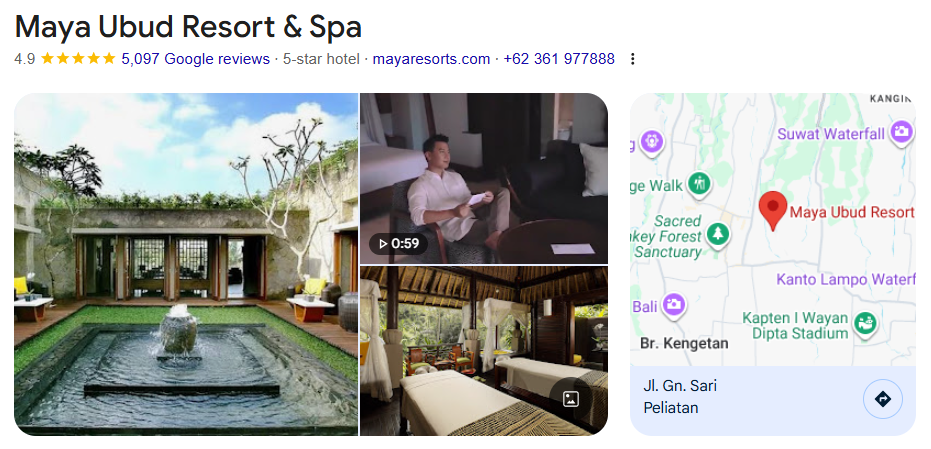 Best hotels in Bali offering elegant villas surrounded by lush greenery in Ubud