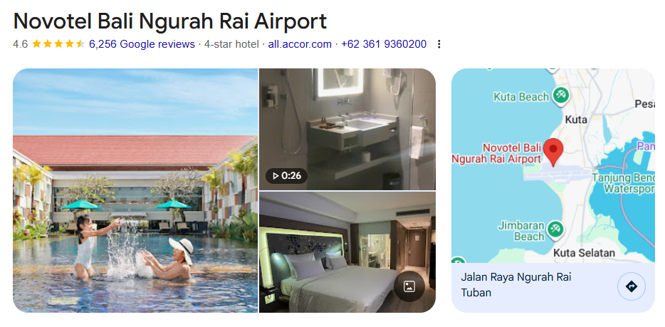 Stylish business hotels in Bali featuring contemporary workspaces, conference rooms, and premium accommodations for productive business trips.