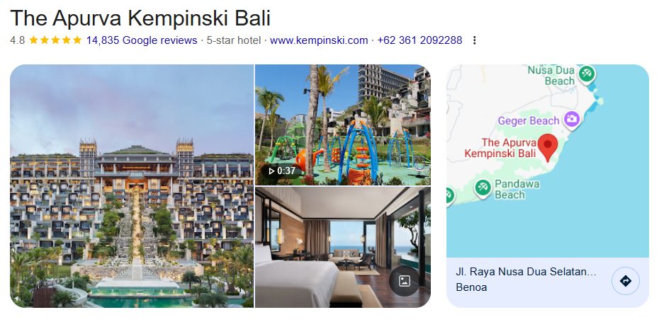 The Apurva Kempinski Bali - Nusa Dua