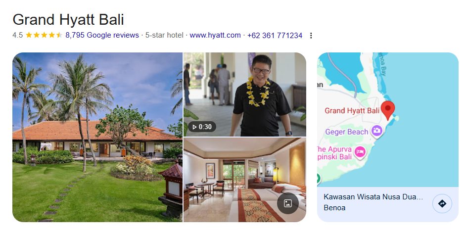 Grand Hyatt Bali - Nusa Dua