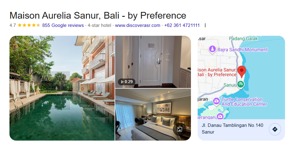 Couple celebrating a luxury wedding in Sanur, Bali at a five-star resort with personalized wedding services, tropical gardens, and a stunning seaside setting.