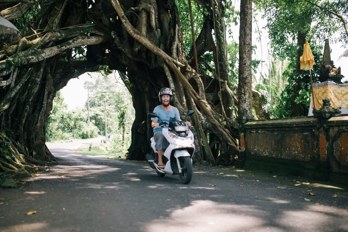 bali in october – Renting a Scooter