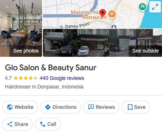 14. Glo Day Spa and Salon – Jalan Danau Poso