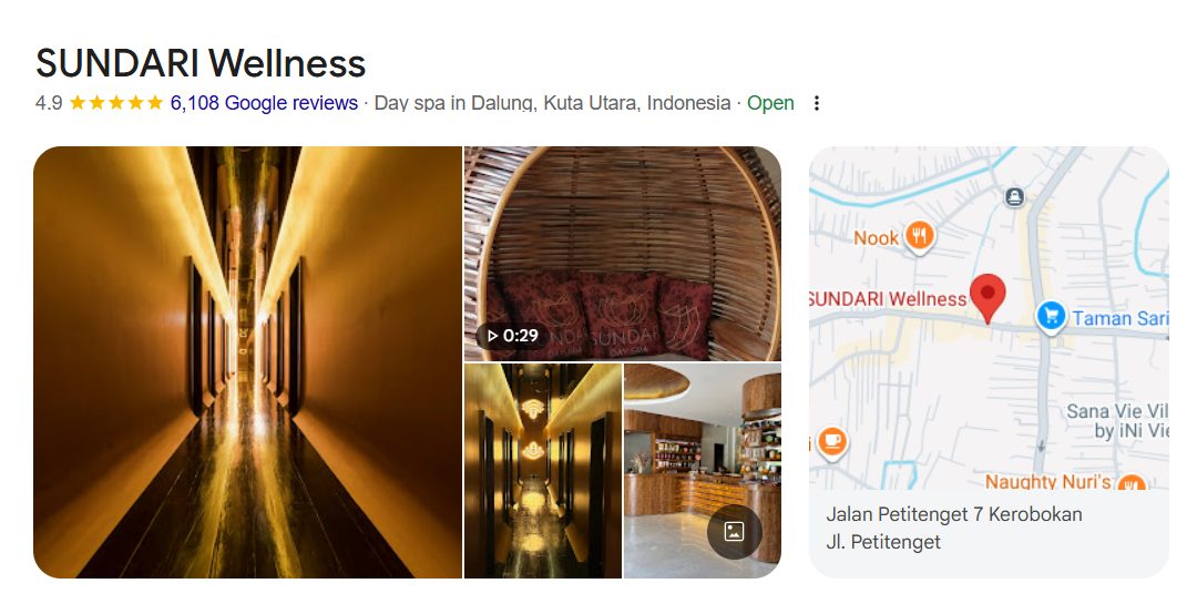 4. Sundari 日间水疗中心 — 水明漾（Seminyak）