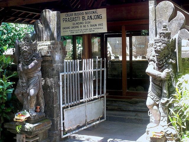 blanjong temple in bali – The Blanjong Inscription: Bali's Oldest Written Record – 3